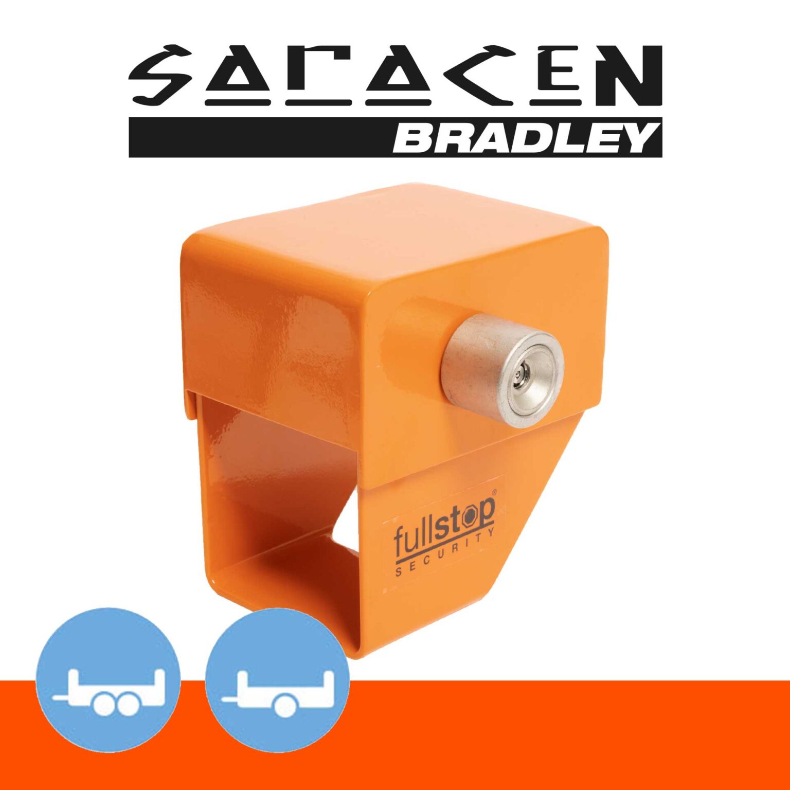 Excalibur (FRL100) caravan wheel lock by Fullstop Security