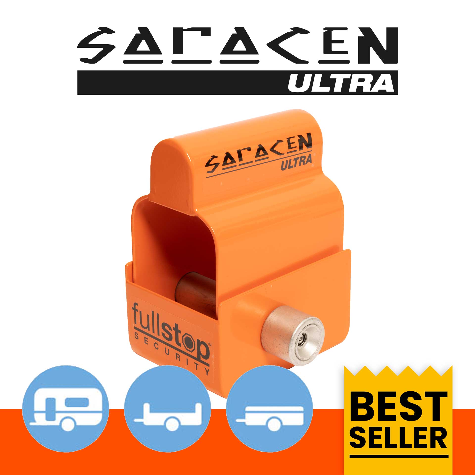 Saracen Ultra Hitch Lock - Pilgrims' Caravan & RV Parts