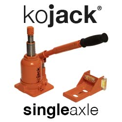 single axle caravan jack